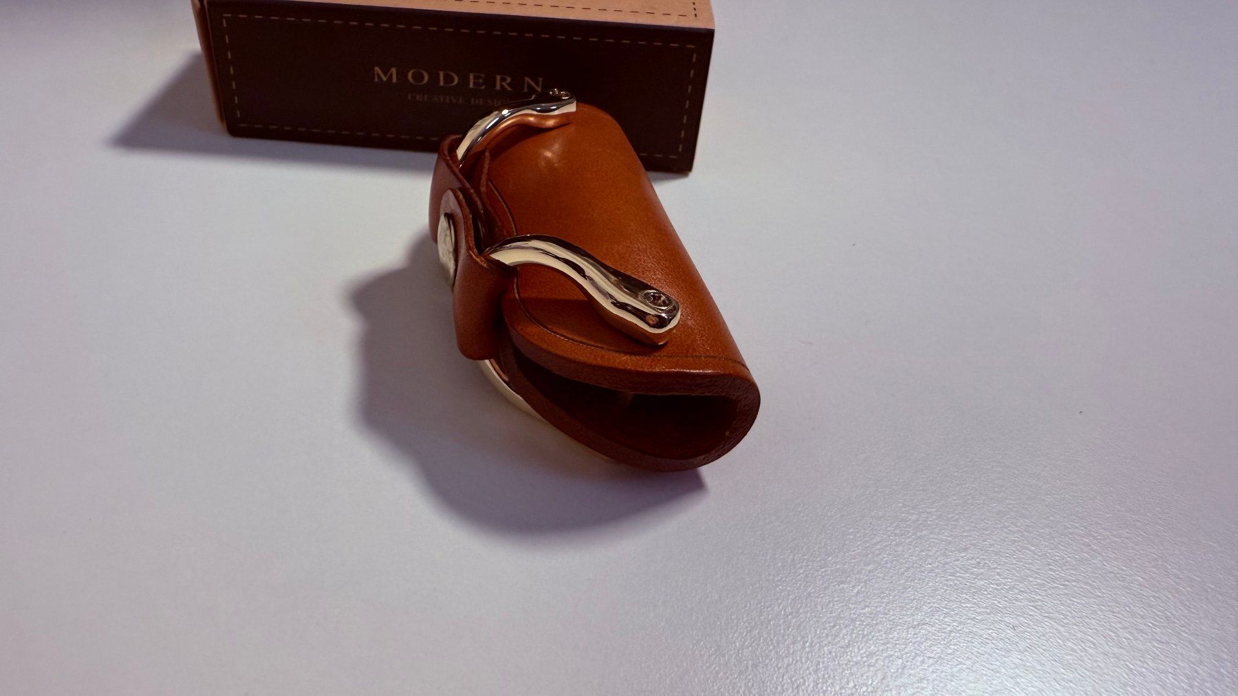 Portachiavi: Moderner Schlüsselorganizer Echtem Leder - Smart Key Wallet – Nuovo e nell'imballaggio originale da Zürich venduto da dum_x5xn 4