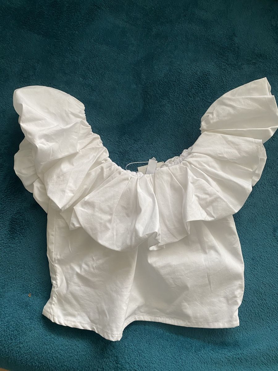 Tops: Schönes weisses Sommertop neu – Neu und originalverpackt aus Basel von hea_pp2f
