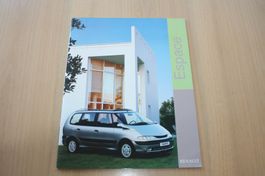 Renault Espace Prospekt 5/1999 Französisch