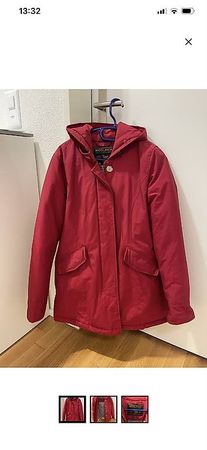 Woolrich Winter Jacke, Grösse M, Top Zustand, Rot!