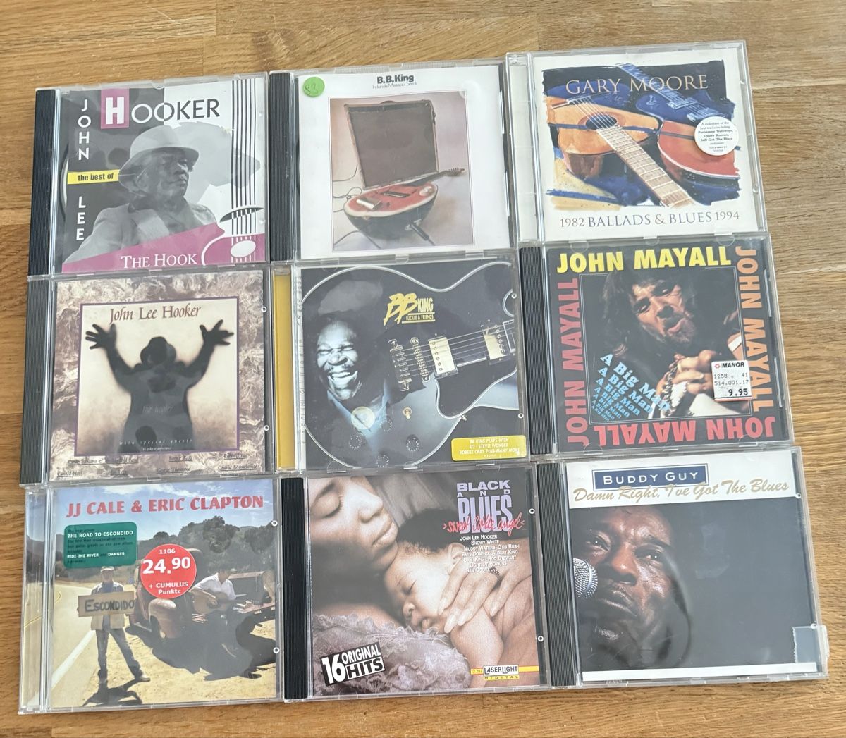 CD: CD Sammlung Blues John Mayall BB King Gary Moore – Usato da Goldach venduto da Messerguru