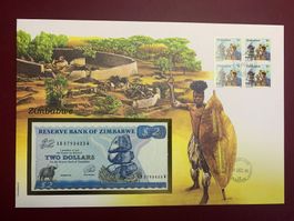 ZIMBABWE - 1st Day Issue 5.11.1995 - 2 Dollars 1994 - Stplfr