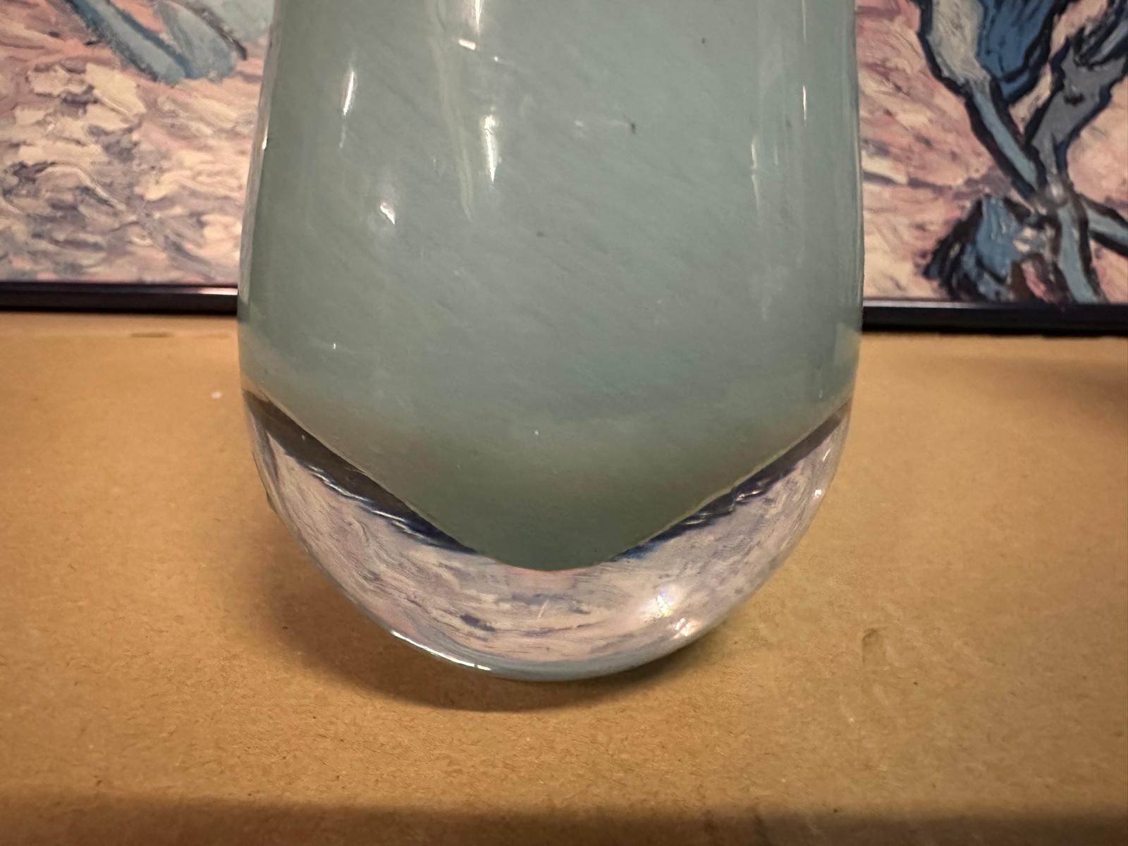 Vasi & Recipienti: Elegant Light Blue Glass murano – Usato da Lausanne venduto da vas_mbk2 3