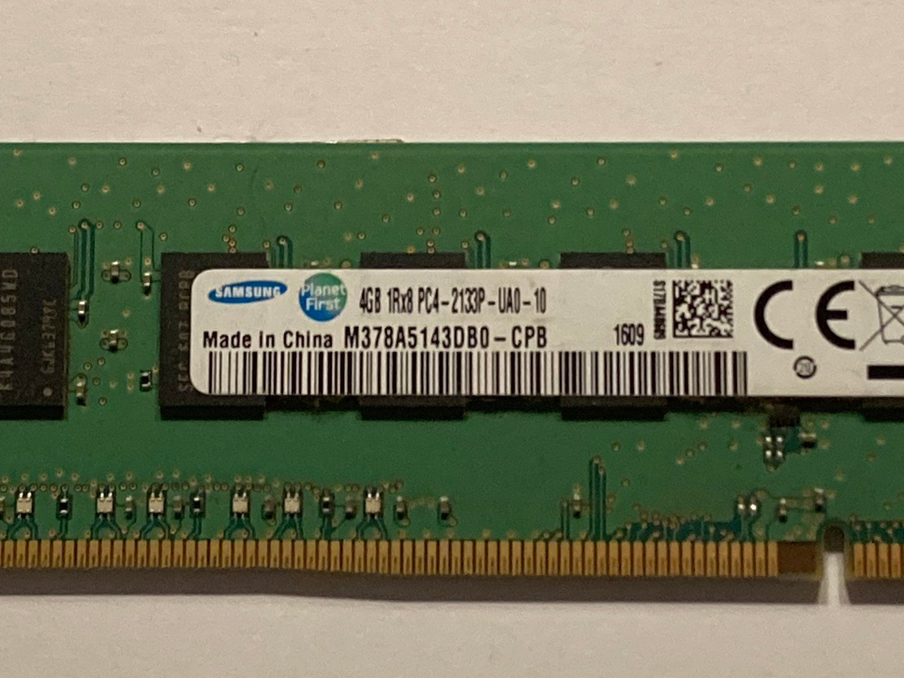 Samsung Memoria / RAM: Samsung RAM 4GB DDR4 PC4-2133P – Usato da Wettingen venduto da Schabernack_sam 1