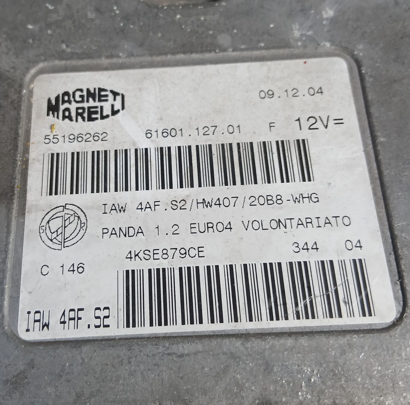 Fiat Tutti pezzi di ricambio auto: ECU Fiat Panda 1.2 – Usato da la heutte venduto da Auto-stock 1