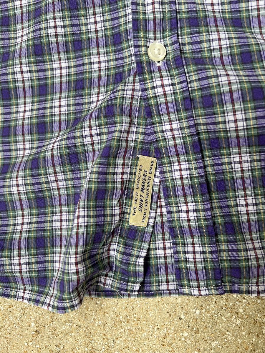 Camicie: Men Shirt blue plaid size L used condition – Usato da Prilly venduto da SinngeBung 3