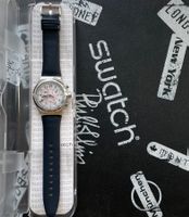 Swatch Uhr Irony Chrono Back To The Roots Dark Blue YVS414