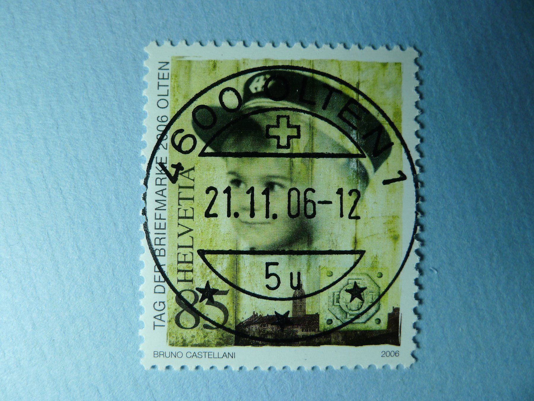 Tutti i francobolli: 2006 Tag der Briefmarke 1214 4600 Olten – Usato da Dagmersellen venduto da sli72