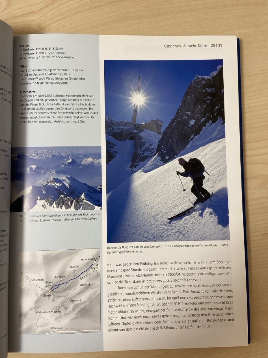 Libri: Skitouren Schweizer Alpen Ost - AT Verlag – Nuovo (secondo la descrizione) da Würenlingen venduto da GSP7521 7