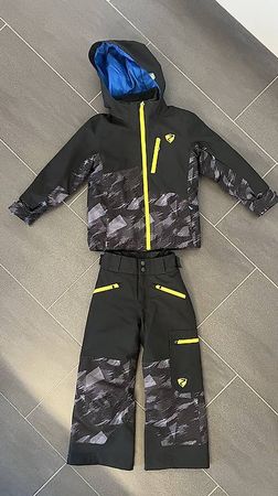 Ziener Kinder Skianzug / Skijacke / Skihose  (Gr. 116)