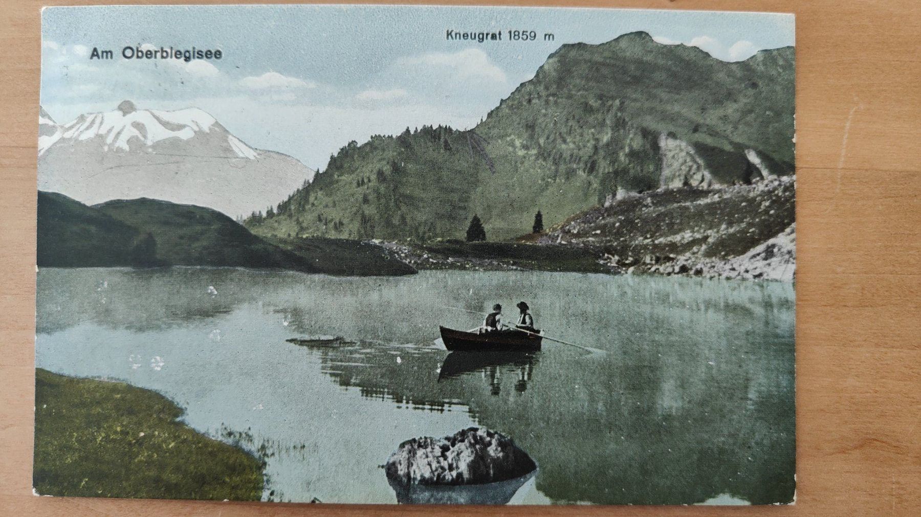 Cartoline postali: Am Oberblegisee um 1920 – Usato da St. Erhard venduto da Chaeferli6