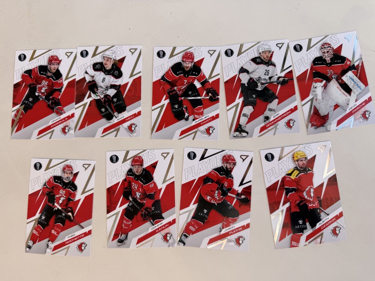 Sportzoo Carte collezionabili: Playoffs Lausanne full base set  – Nuovo (secondo la descrizione) da Pont-la-Ville venduto da demiec