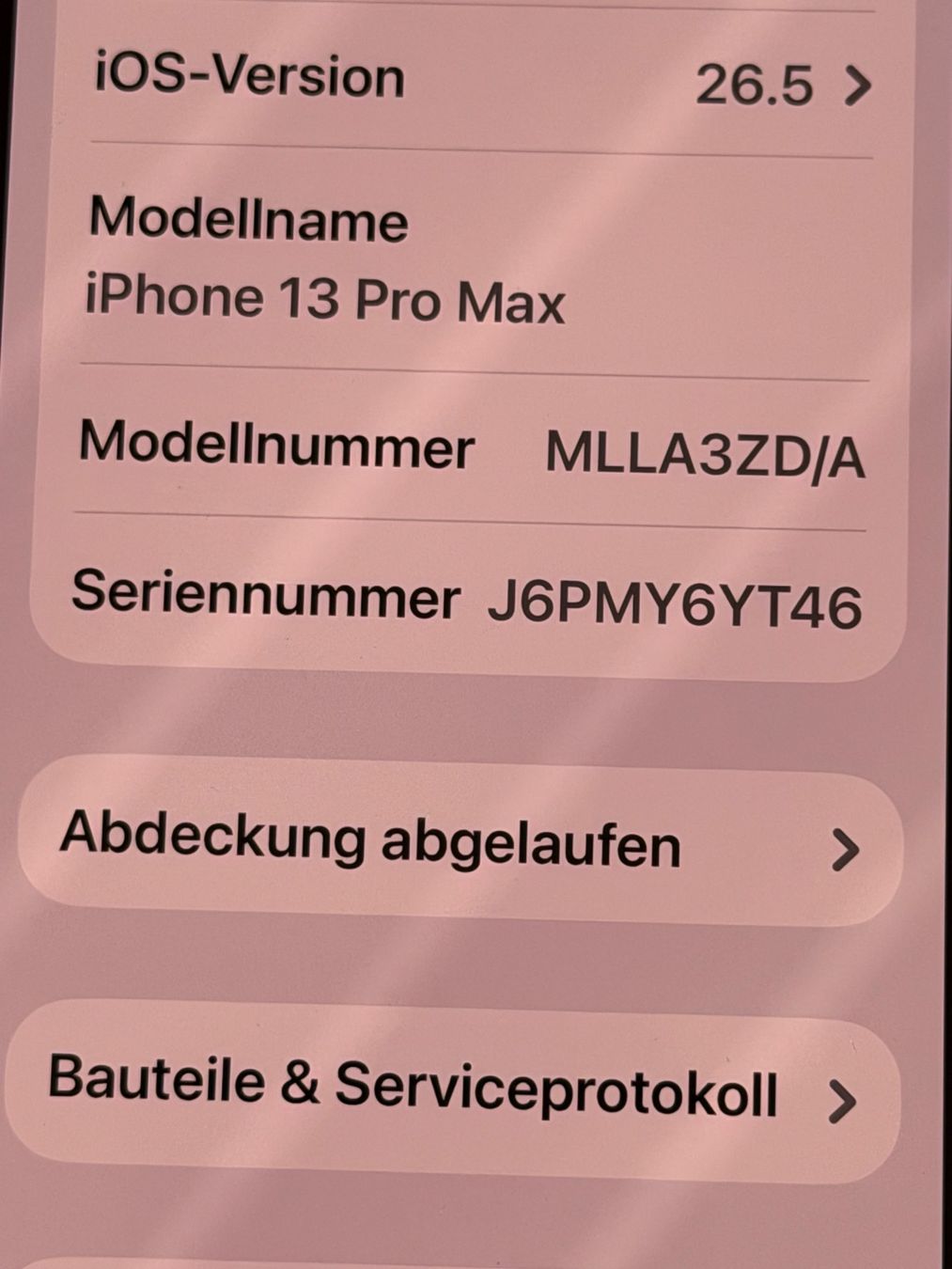 Apple Telefoni cellulari / Smartphones: iPhone 13 Pro Max - Top Zustand! - 256 GB - Graphite – Usato da Obfelden venduto da derking71 2