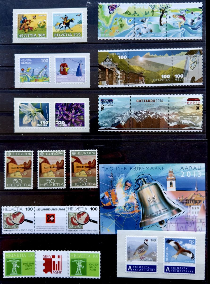 Alle Briefmarken: Frankatur CHF 100.- postfrisch – Neu (gemäss Beschreibung) aus Glattbrugg von Artos67 1