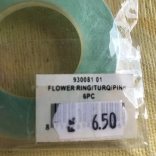 Alle Dekorationen: LOT VABAN FLOWER RING – Neu und originalverpackt aus Ostermundigen von Kari1937 3