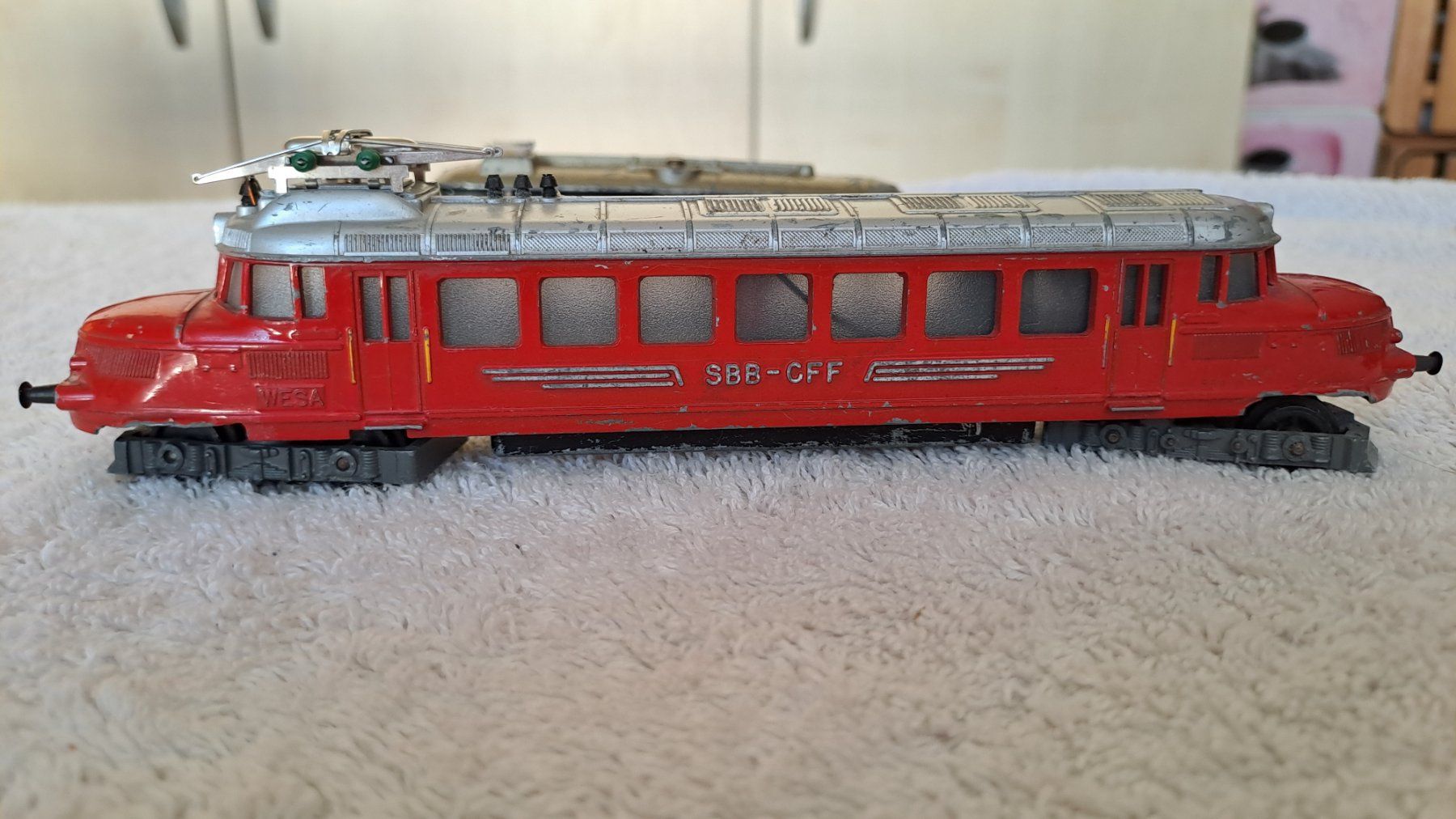 Wesa Modellini di ferrovie: Wesa roter Pfeil./SBB Lok / 26 – Difettoso da Winterthur venduto da Riebeli333 1