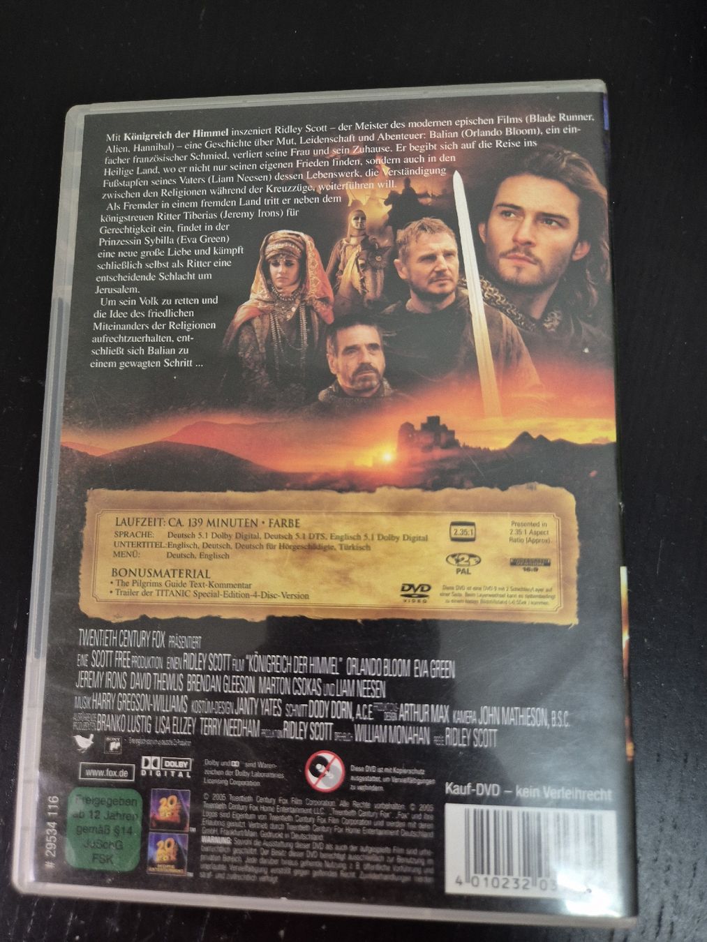 Tutti i DVDs: Königreich der Himmel DVD – Usato da Wald ZH venduto da _Hotarubi_ 1