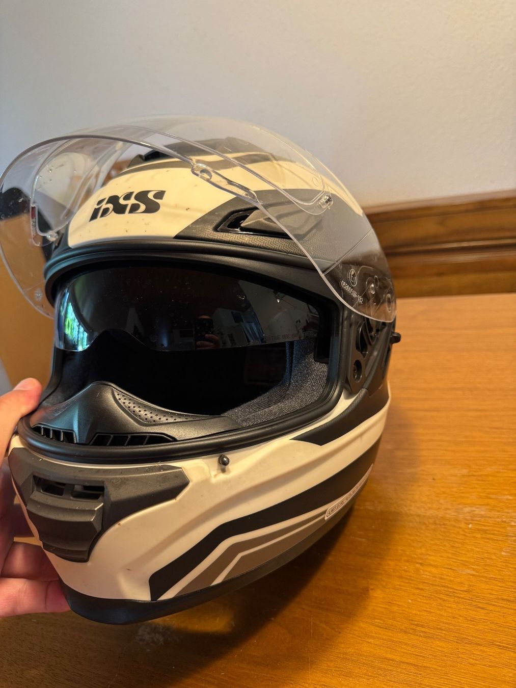 IXS Caschi & visiere: Motorradhelm IXS Integral weiss Grösse XL – Usato da Bülach venduto da Sandor 3