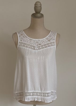 🤍 Top / Shirt / Oberteil von „ONLY“, weiss, Gr. S/36 🤍