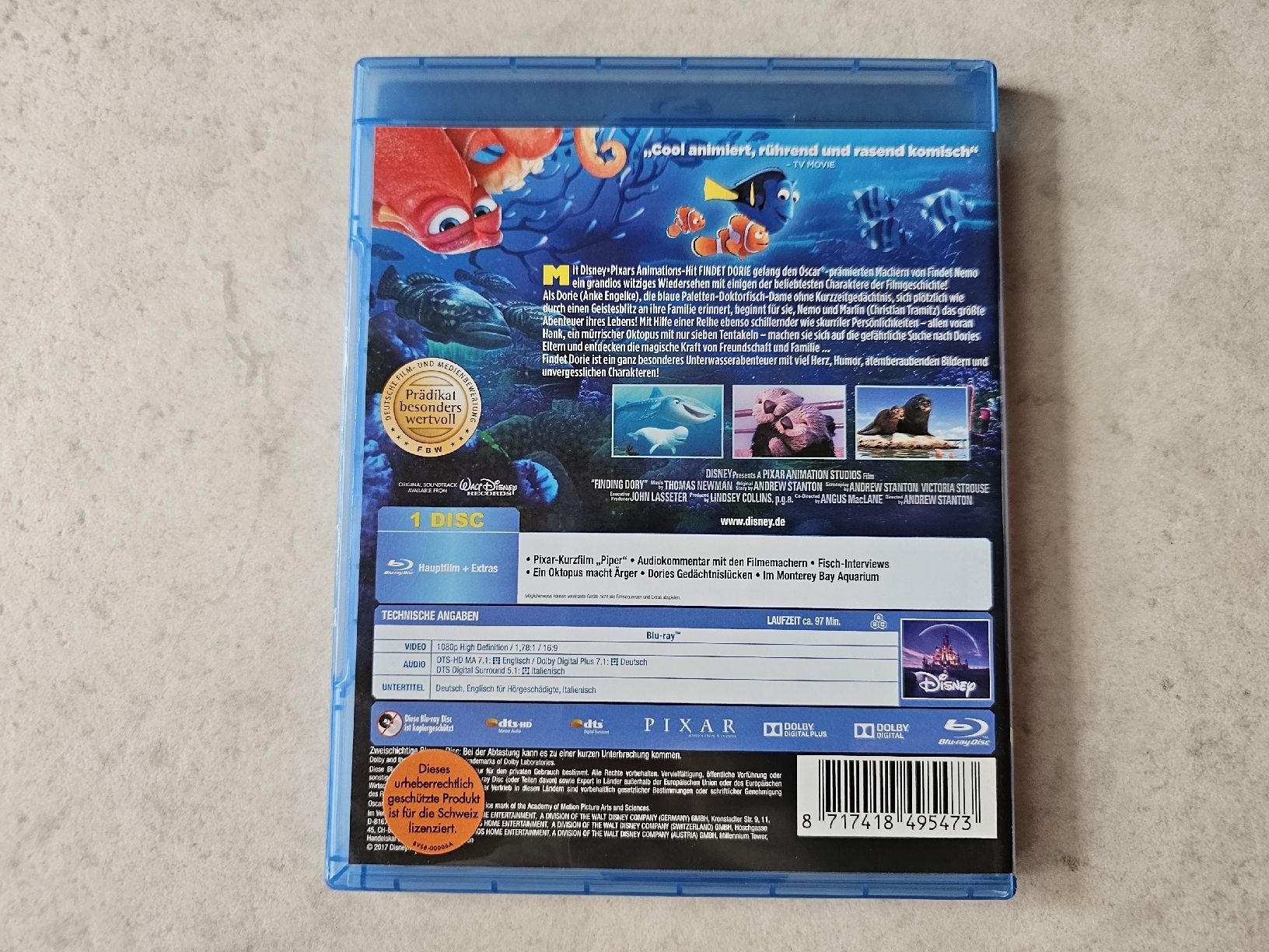 Alle DVDs: Findet Dorie  /  Bluray – Gebraucht aus Schneisingen von backstore24 1