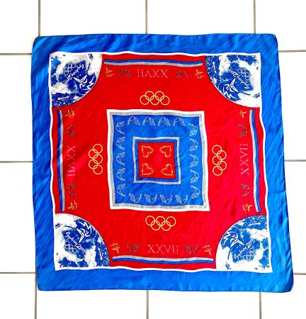 Olympia SYDNEY 2000, Foulard Seide/ Olympiade / Sammlerstück