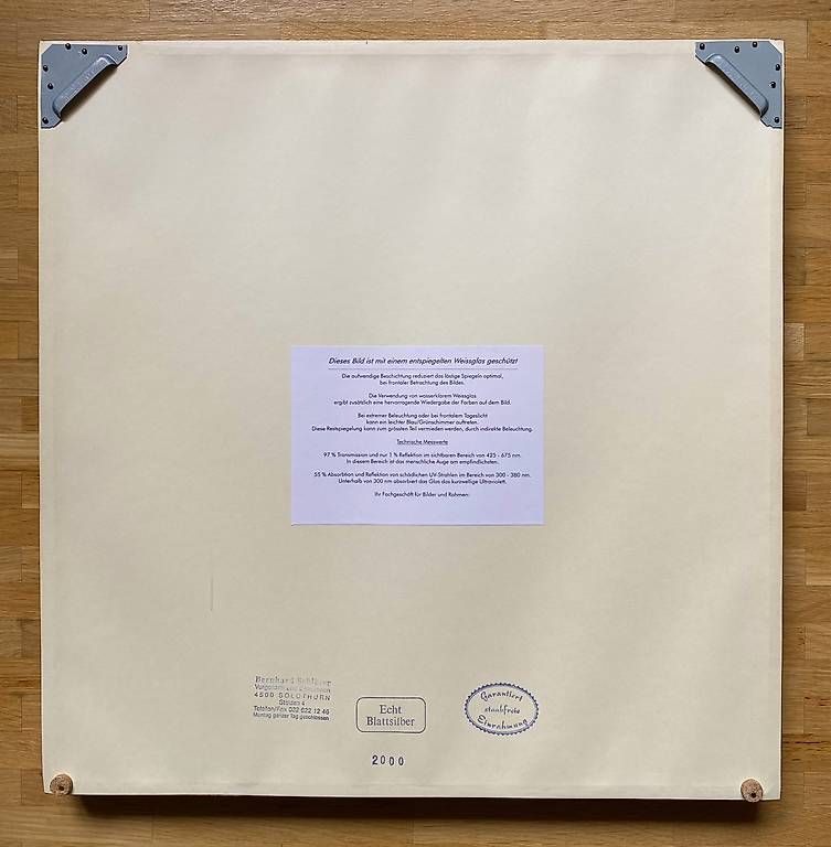 Poster & Bilder: Modern gestaltetes Bild mit antikem Quillt Ausschnitt – Gebraucht aus Oberdorf SO von nov_24 2