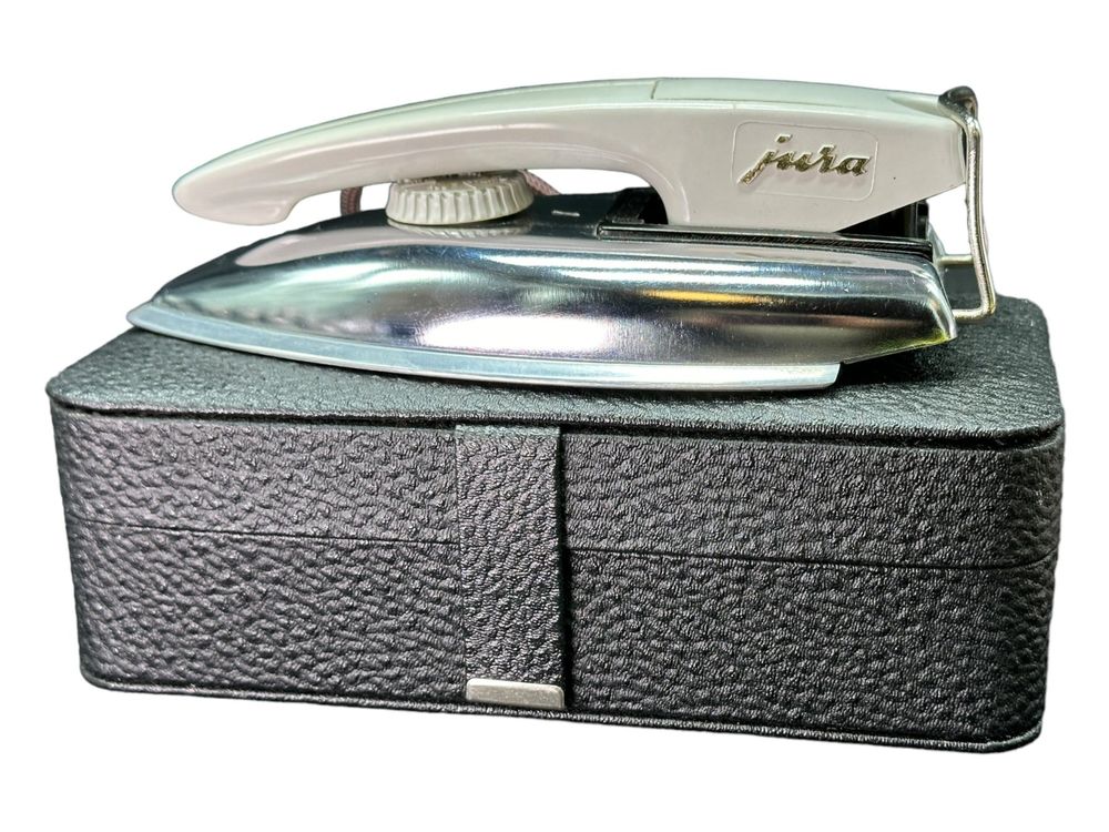 Fer à Repasser De Voyage Vintage Marks & Spencer – Neuf En Boîte, Blanc