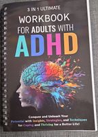 3-in-1 Workbook for Adults with ADHD  (ADHS)