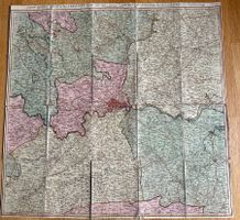 Map of the Country Thirty five miles round London, 1797