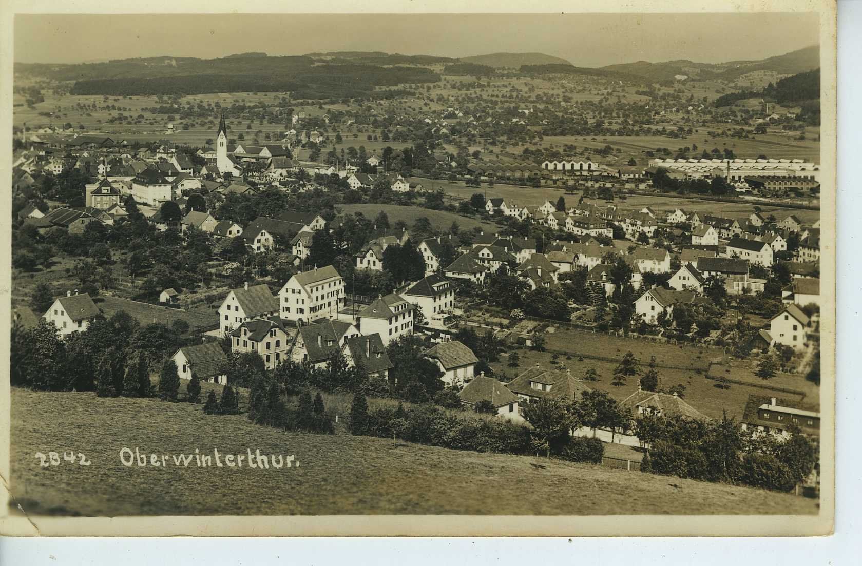 Cartoline postali: Winterthur - Oberwinterthur – Usato da Schleitheim venduto da Pmschlaate