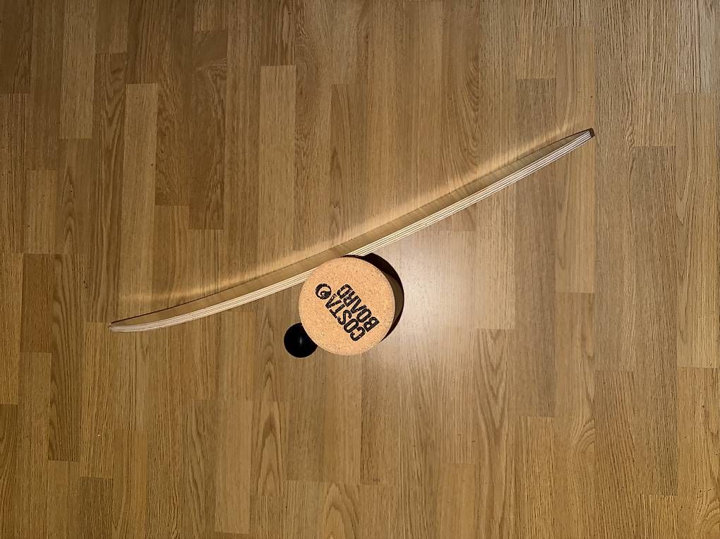 Hometrainer: Balanceboard inkl. Rolle und Ball – Usato da Gossau SG venduto da snorrg 1