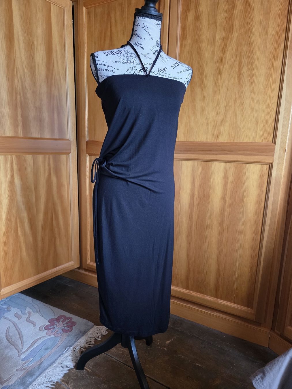 Maison Margiela Kleider: Abito nero Martin Margiela – Neu (gemäss Beschreibung) aus calpiogna von dadalter