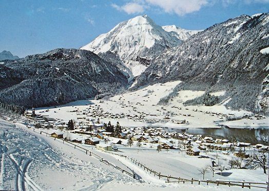 Cartoline postali: LUNGERN mit Obersee – Usato da Jona venduto da philajona
