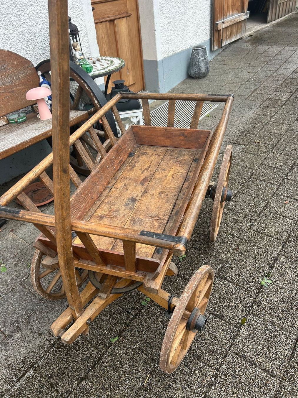 Holzartikel: Leiterwagen Leiterwägeli – Gebraucht aus Rorbas von Lul4 1