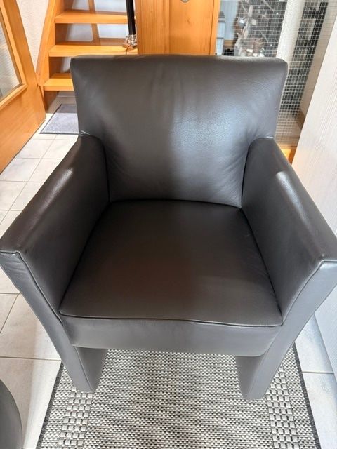 Fauteuils: Sessel / Esstisch-Sessel Leder – D'occasion à Heiden par miriamj 6