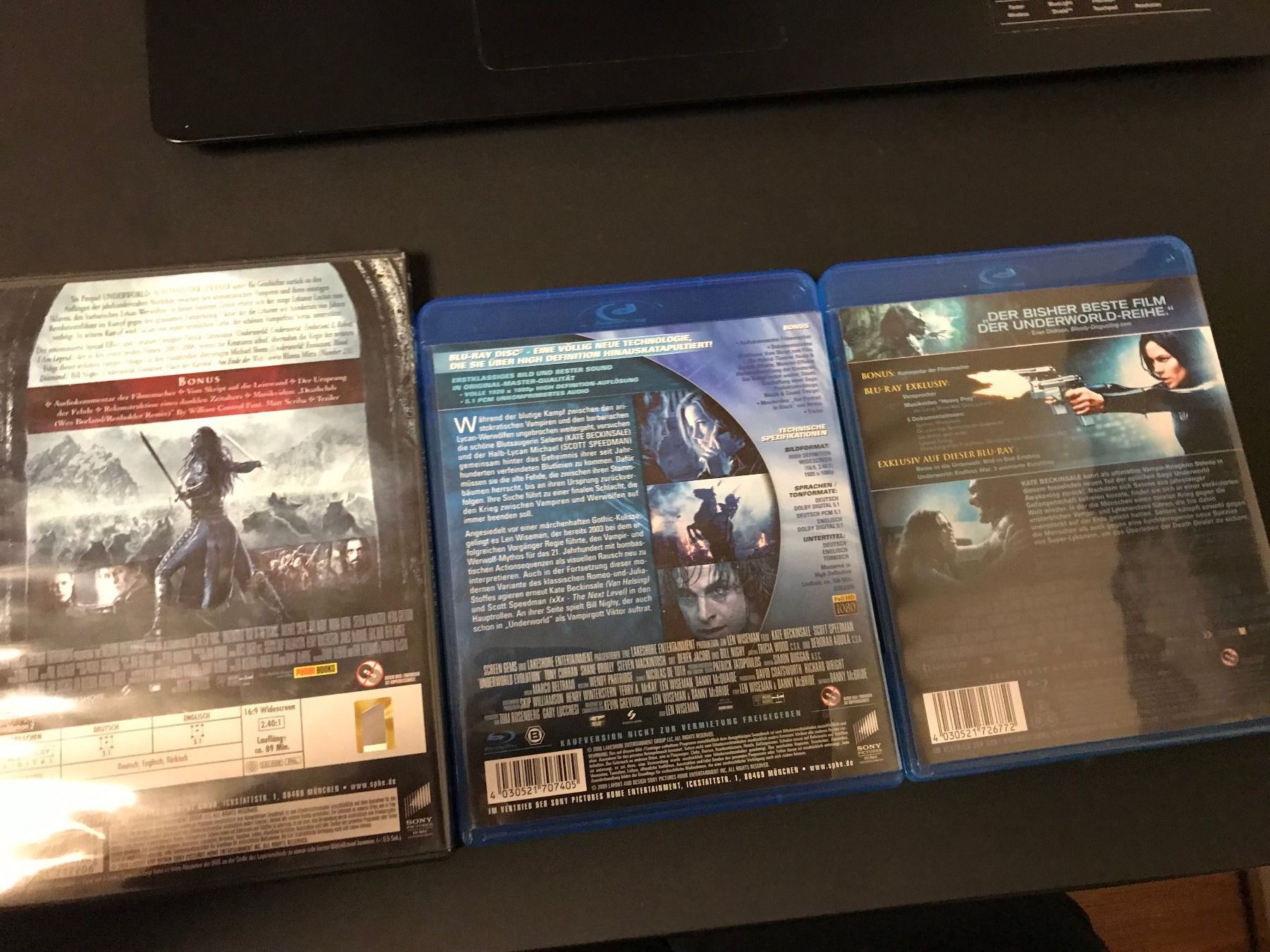 Alle DVDs: UNDERWORLD – Gebraucht aus Freudwil von Feenland2010 2