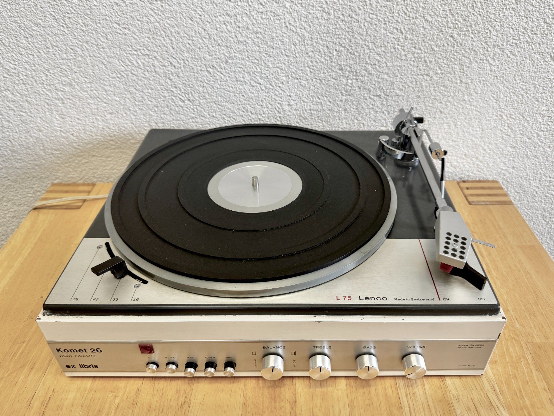 Lenco Giradischi: LENCO L75/COMET26 – Usato da Zürich venduto da Tapehead 1