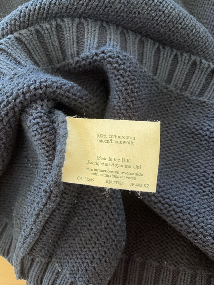 Laura Ashley Maglioni & Felpe: Rollkragenpullover Laura Ashley Baumwolle dunkelblau M – Usato da Au ZH venduto da eac_gm25 2