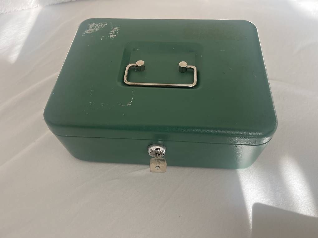 Registratore di cassa: Geldkassette in grün – Usato da Reinach BL venduto da asi_ffz5 1