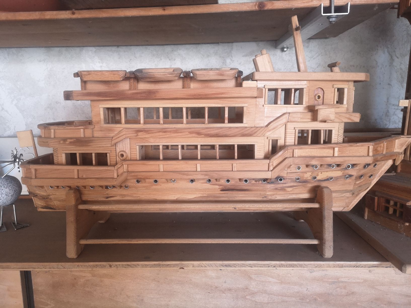 Tutte le decorazioni: Holzschiff – Usato da Sissach venduto da cor_n2dt 4