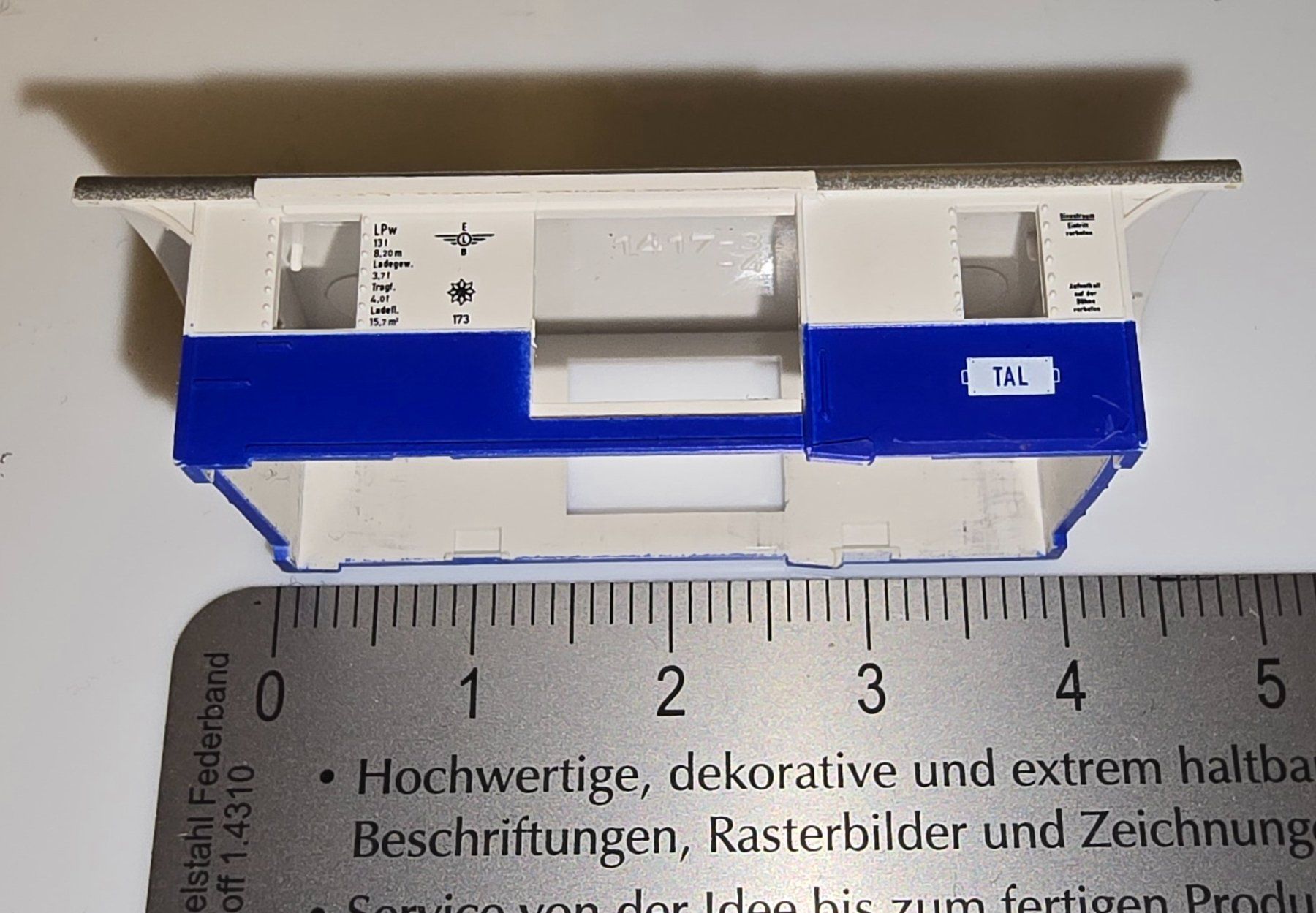Fleischmann Modellini di ferrovie: Fleischmann Edelweiss Gehäuse Postwagen  N – Nuovo (secondo la descrizione) da Pfungen venduto da Fastback66 6