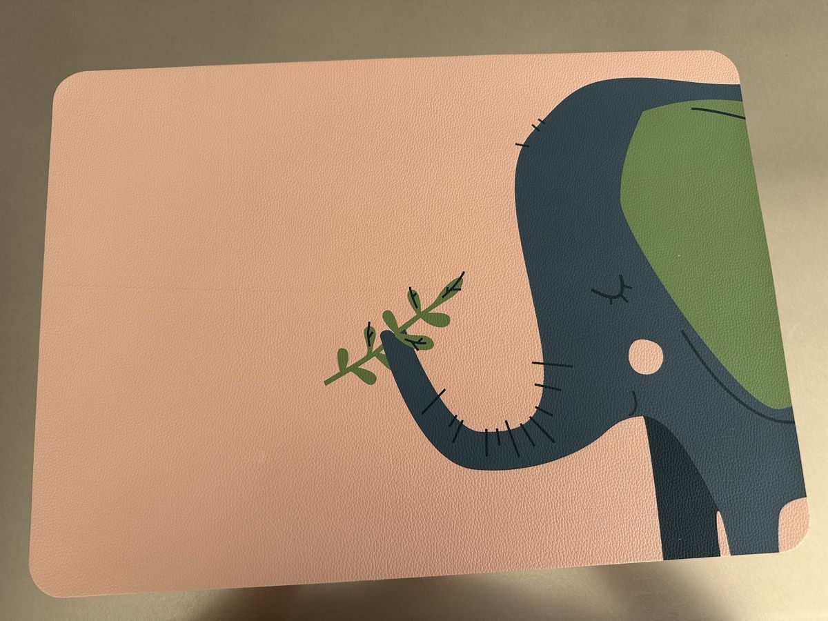 Pfister Tischset: Kindertischset Elefant - Neuwertig! – Gebraucht aus Raron von SommerT17