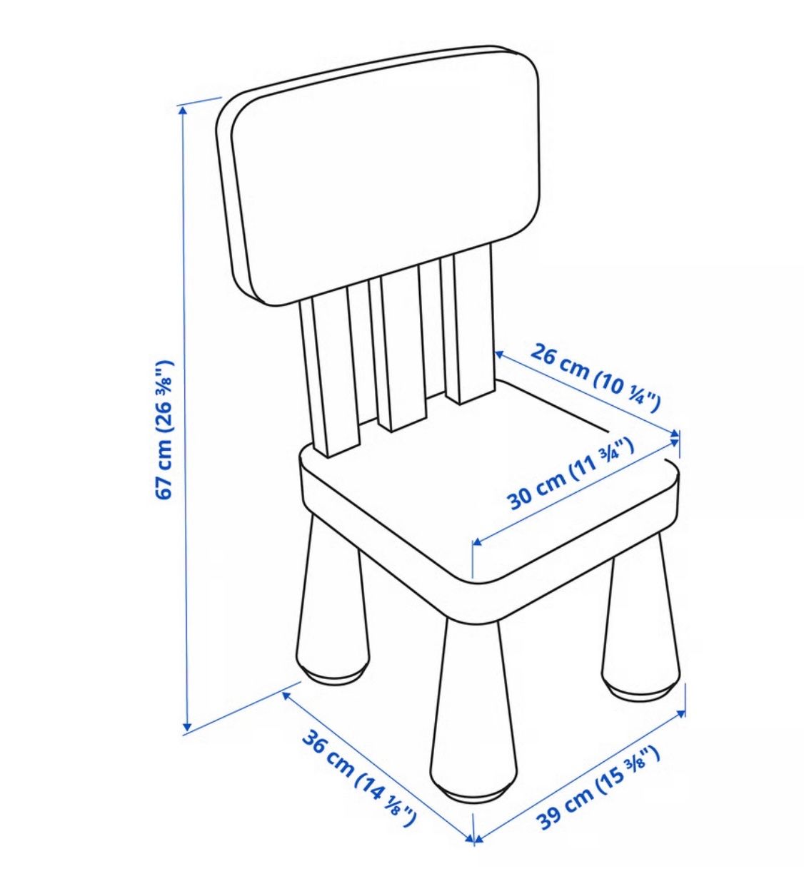 Ikea Set di tavolo e panche: IKEA MAMMUT Kindertisch,  und zwei stühle – Usato da Othmarsingen venduto da shi_z6zz 2