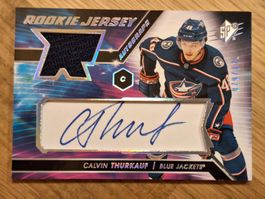 Calvin Thurkauf Rookie Jersey Auto /375 Jackets