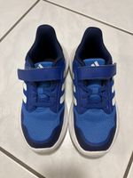 Adidas Kinder Turnschuhe Gr. 33, blau-weiss