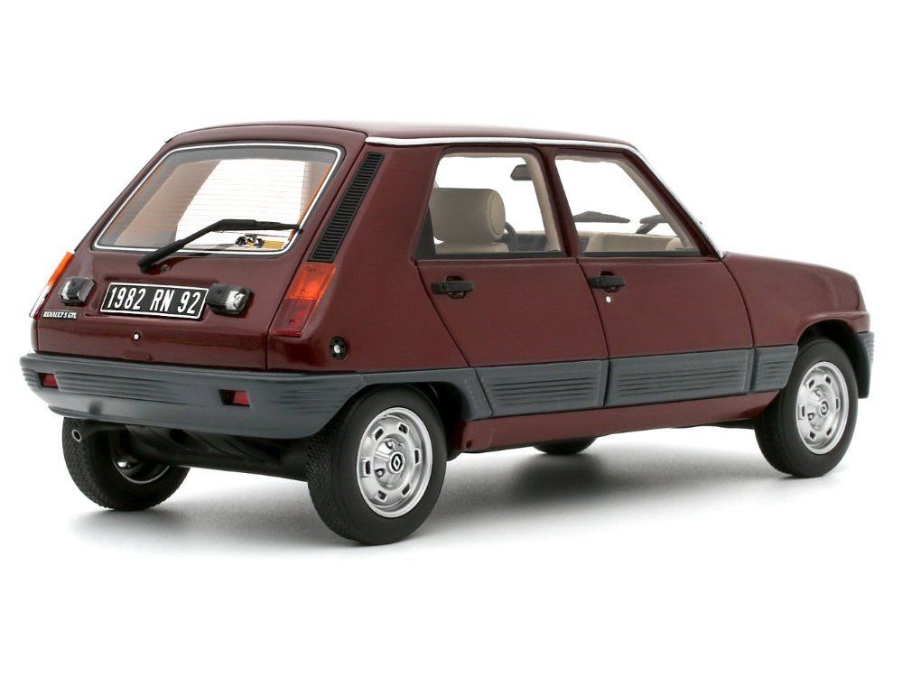 Renault Modellini d'auto: OTTOMOBILE RENAULT 5 GTL 5P.  cod. OT1059 bordeaux – Nuovo e nell'imballaggio originale da Splügen venduto da alexrj 5