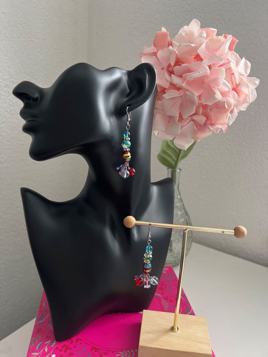 Orecchini pendenti & Orecchini a lobo: Schöne bunte Ohrringe – Nuovo (secondo la descrizione) da Seon venduto da Sunny-Schmuck78