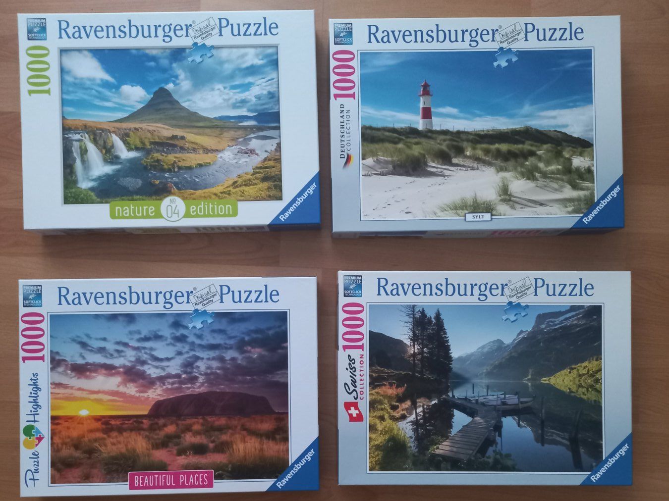 Ravensburger Puzzles: Puzzle Set 4x1000 Teile – D'occasion à Arbon par rispi89
