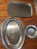 Serviertabletts, Metall, 3 Stk, Top für Party