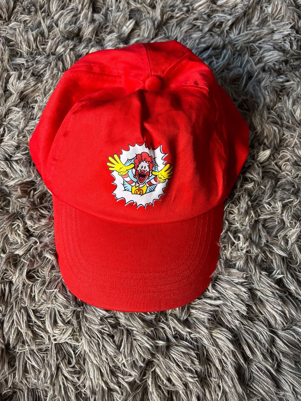 Copricapi, berretti & cappellini: Vintage McDonald's Cap, Rot – Usato da Therwil venduto da cosugs